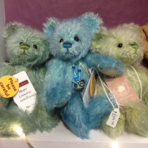 Limited Edition Charlie Bear, in pastel colours. £65, The Corner House
