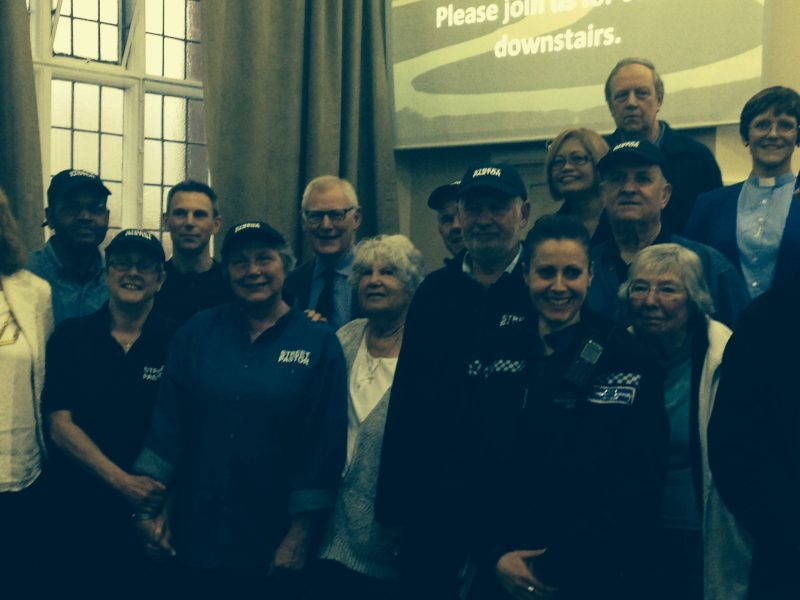 Rye's new Street Pastors, local police and church members get ready to help