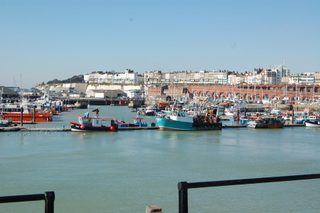 A general view of Ramsgate Harbour
