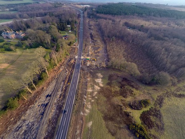 The A21 could have dual carriageway treatment down to Hastings