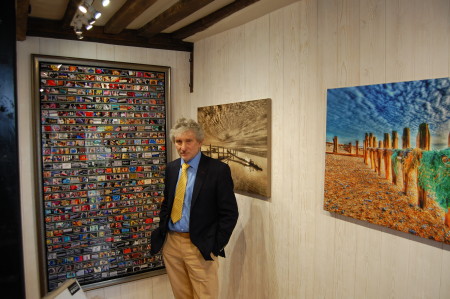 Clive Sawyer in his Just Ten Gallery