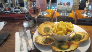 Scallops at the Standard