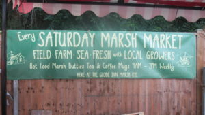 The Globe even has its own Saturday market