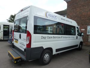 ARRCC was able to fundraise for a brand new bus