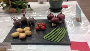 First prize vegetables