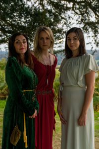King Lear's three daughters, Goneril, Regan and Cordelia