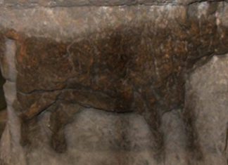 Mithraic ragstone to a bull?
