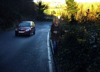 Absence of road sense