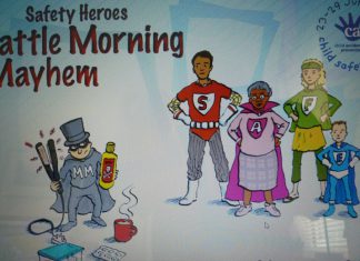 School’s back with morning mayhem