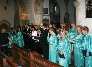 Singers in concert