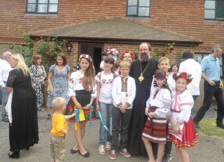 Chernobyl children at convent