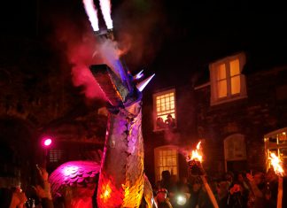 Scorcher the magic dragon