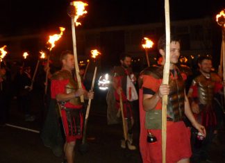 Fawkes, flames and fireworks