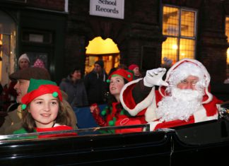 The merry making begins