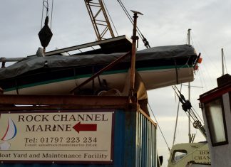Buoyed up at Rock Channel Marine