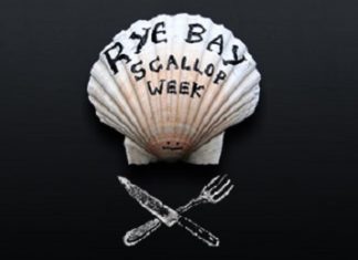 Fresh scallops and old sea shanties