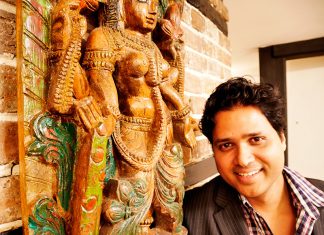 Follow that chef – along the street