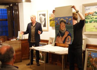 What goes on behind his scenes