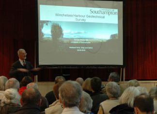 Digging into Winchelsea harbour
