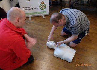 Vinnie helps save lives