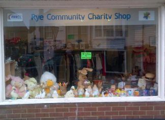 Charity shop to give again