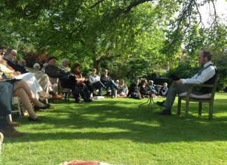 Reading under the mulberry tree