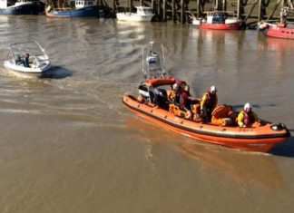 See the lifeboat at work