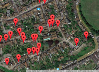 Mapp and Lucia mapped online