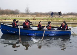 Boat challenge for Sea Cadets
