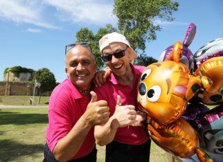 Caravanners join in on the green