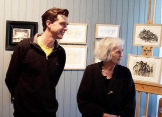 Residing and drawing