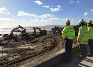 Camber sea defence ready