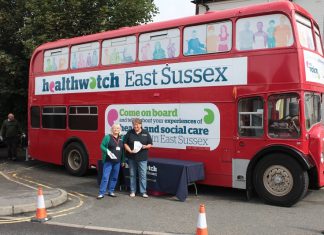 Health bus came to town