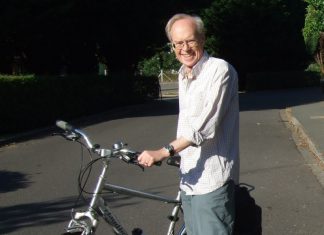 Three canons wheeled out