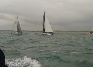 Big boats and a fair wind