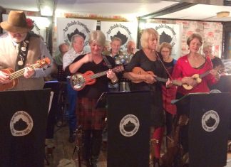 Wild boar night for the ukuleles