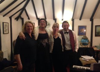 Bonding with the diners