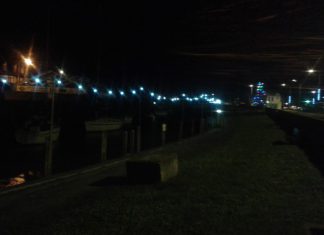 Lighting up the town