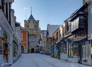 The countdown begins . . . St Mary's Church by Clive Sawyer