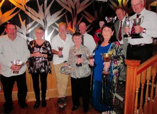 Iden bowlers celebrate