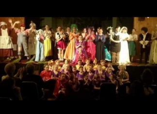 Dancing down in the woods