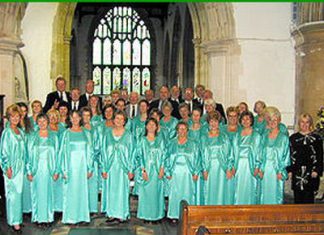 Singers perform the Messiah