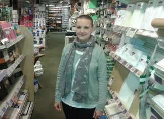 Jessica braves the shave