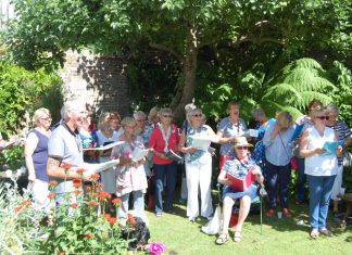 Music Well opens garden