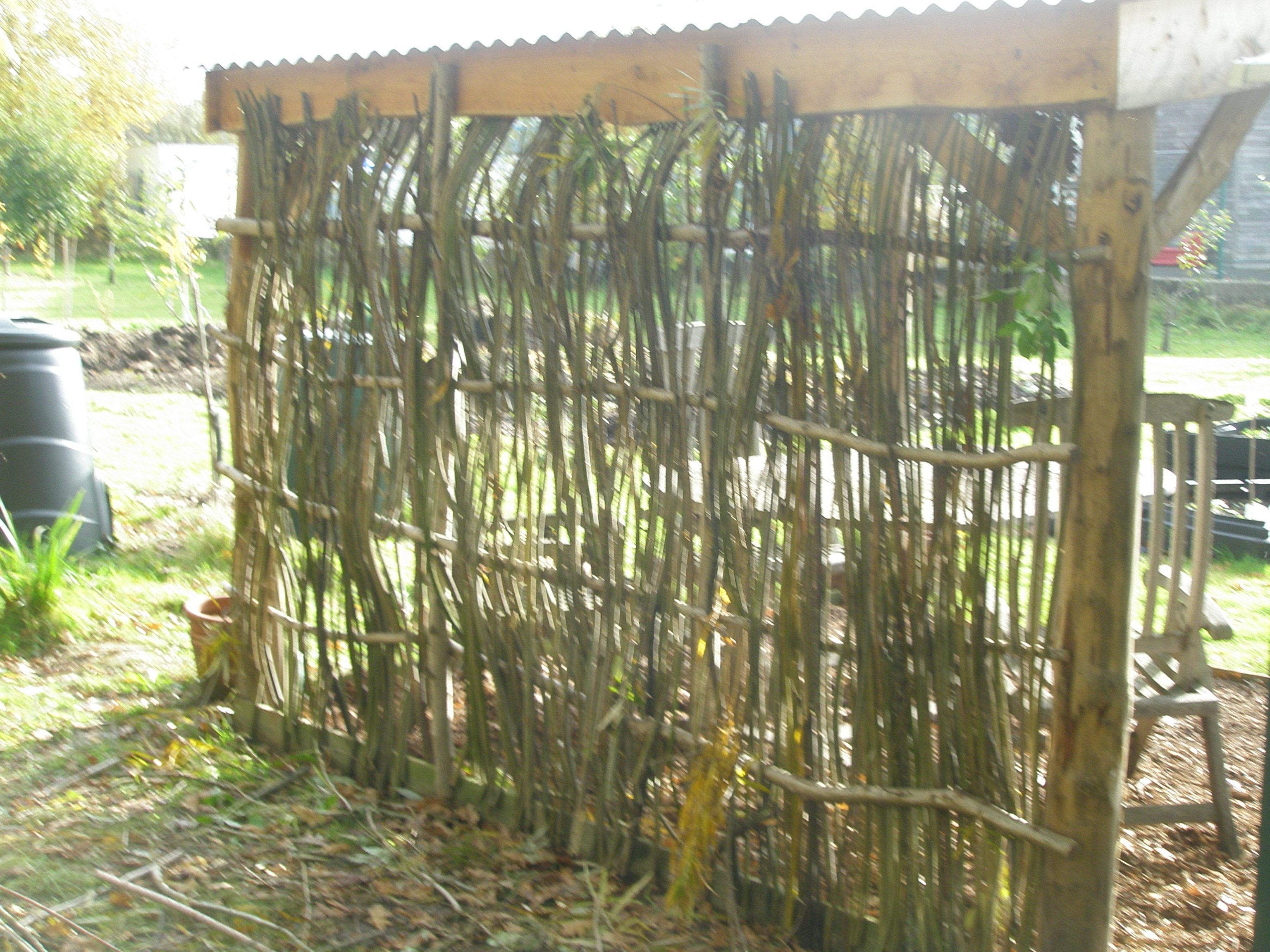 Willow weaving at the Garden Rye News