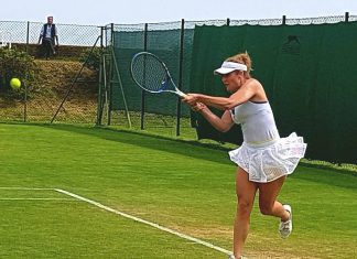 US players at tennis tournament