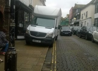 The pavement is for cars