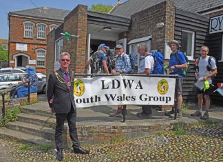 Cinque Ports 100 proud walkers