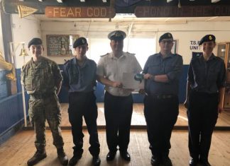 Gold and Mayor's Cadets honour