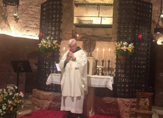 In the footsteps of the saints